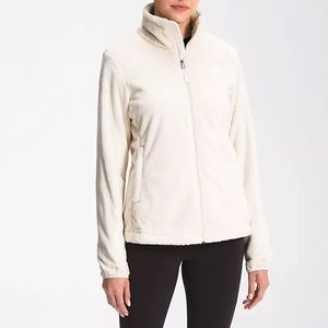 The north face white osito fleece jacket